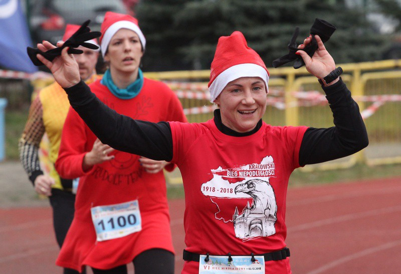 1200 uczestników pobiegło w VI Biegu Mikołajkowym [foto]