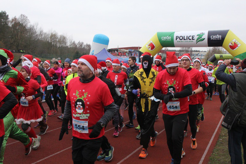 1200 uczestników pobiegło w VI Biegu Mikołajkowym [foto]