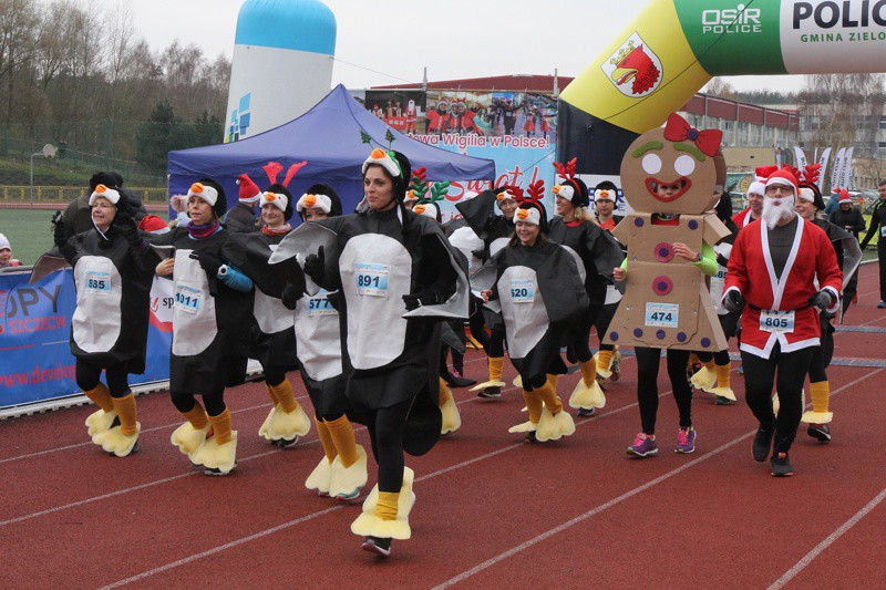1200 uczestników pobiegło w VI Biegu Mikołajkowym [foto]