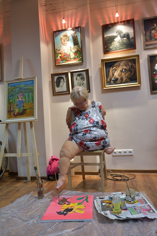 Malowane inaczej w Galerii TaNOWA