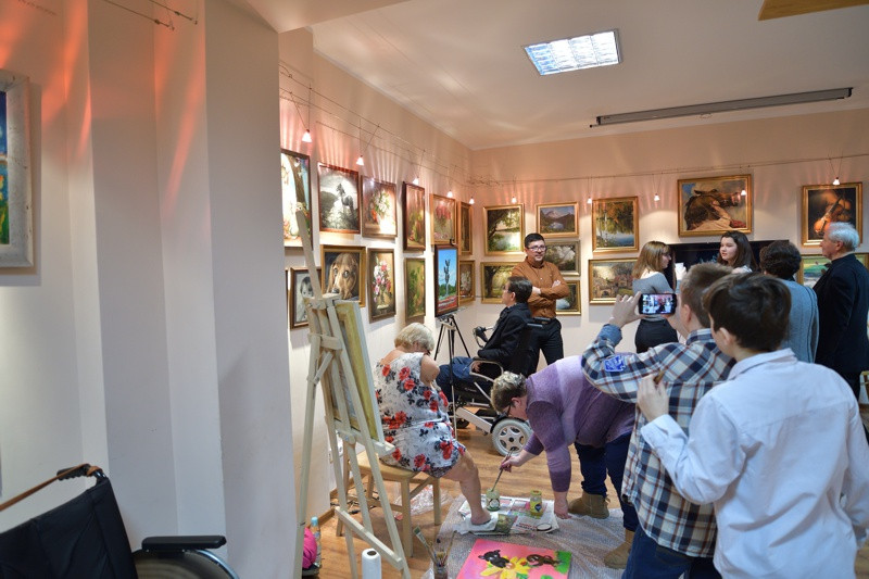 Malowane inaczej w Galerii TaNOWA