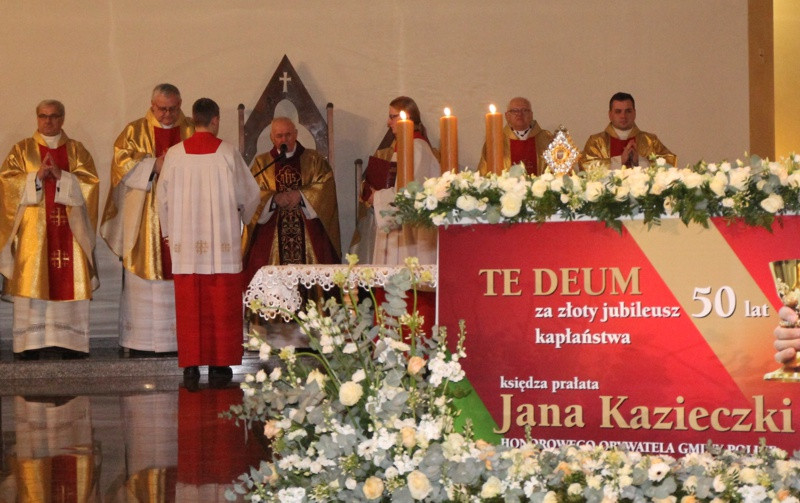 50-lecie kapłaństwa ks. prałata Jana Kazieczki [foto/wideo]