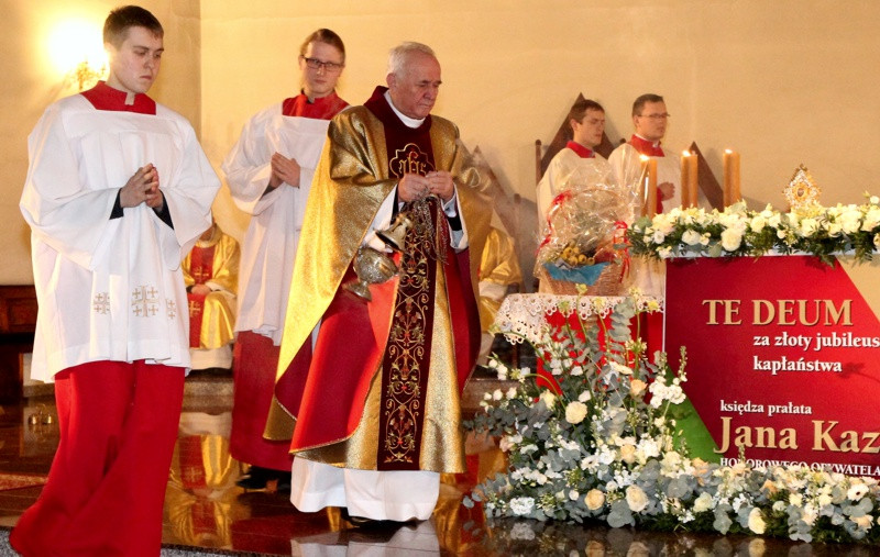 50-lecie kapłaństwa ks. prałata Jana Kazieczki [foto/wideo]