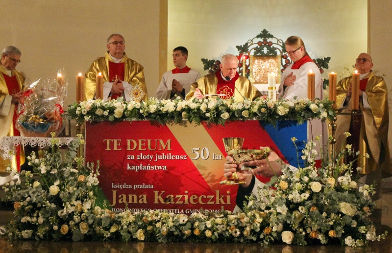 50-lecie kapłaństwa ks. prałata Jana Kazieczki [foto/wideo]