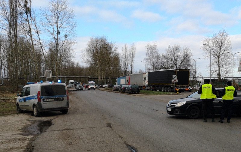 Wypadek na Piotra i Pawła w Policach [foto]