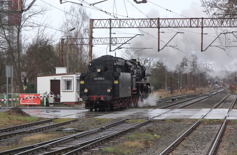 Zabytkowy pociąg w Policach [foto/wideo]