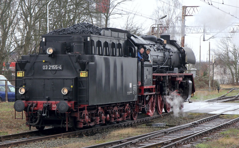 Zabytkowy pociąg w Policach [foto/wideo]