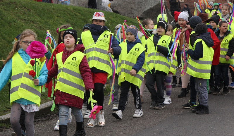 Kolorowe korowody przeszły ulicami Polic [foto/wideo]