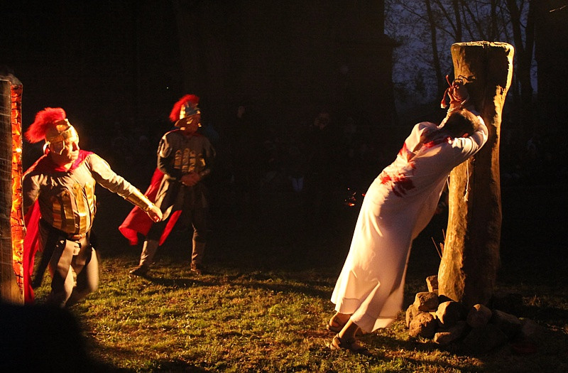 VII Misterium Męki Pańskiej w Jasienicy