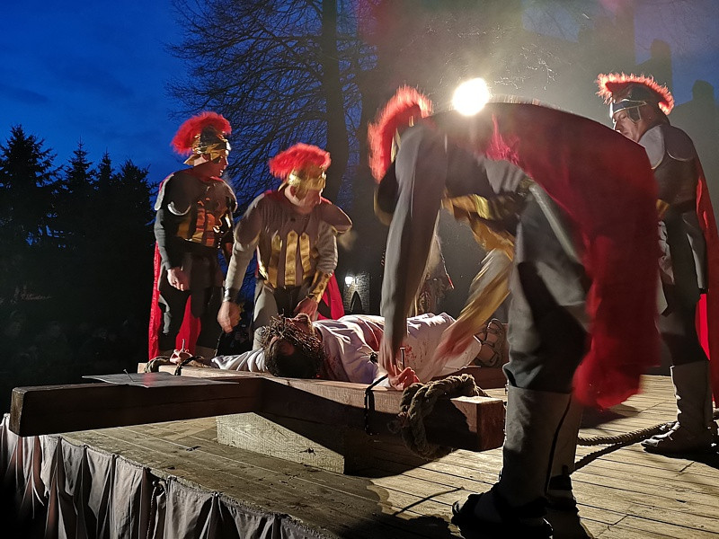 VII Misterium Męki Pańskiej w Jasienicy