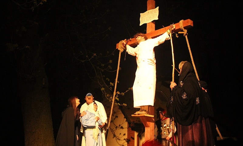 VII Misterium Męki Pańskiej w Jasienicy
