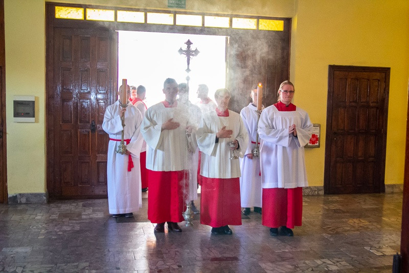 Msza Wieczerzy Pańskiej w parafii św. Kazimierza