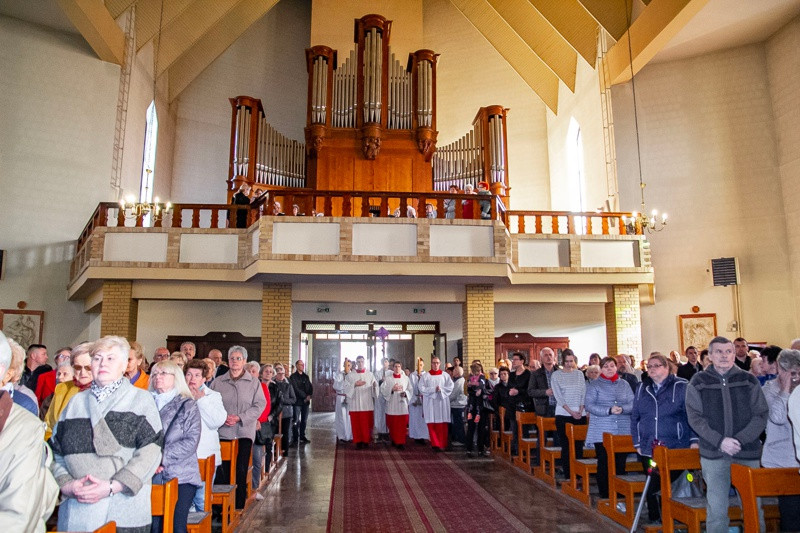 Msza Wieczerzy Pańskiej w parafii św. Kazimierza