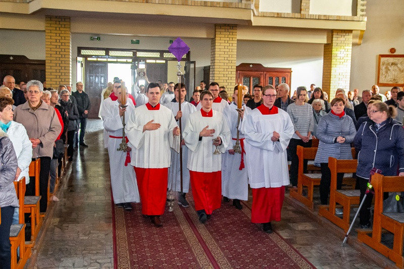 Msza Wieczerzy Pańskiej w parafii św. Kazimierza