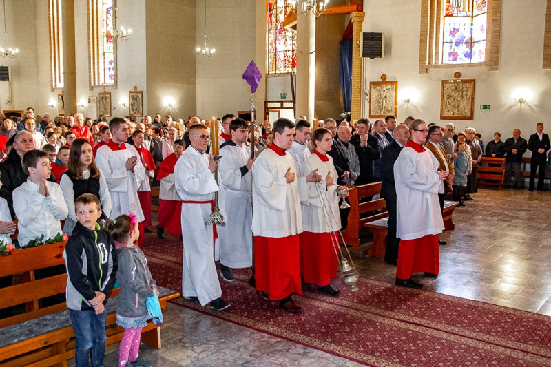 Msza Wieczerzy Pańskiej w parafii św. Kazimierza