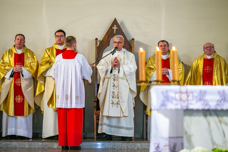 Msza Wieczerzy Pańskiej w parafii św. Kazimierza