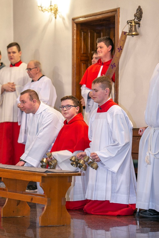 Msza Wieczerzy Pańskiej w parafii św. Kazimierza