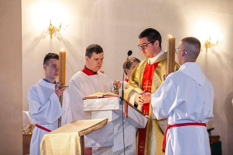 Msza Wieczerzy Pańskiej w parafii św. Kazimierza