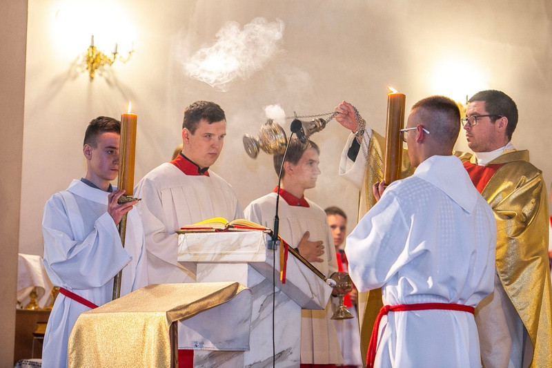 Msza Wieczerzy Pańskiej w parafii św. Kazimierza