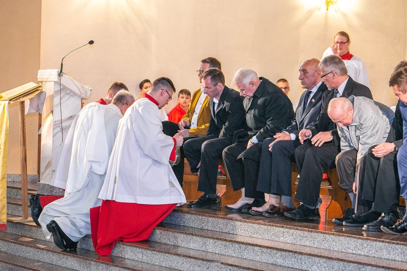 Msza Wieczerzy Pańskiej w parafii św. Kazimierza