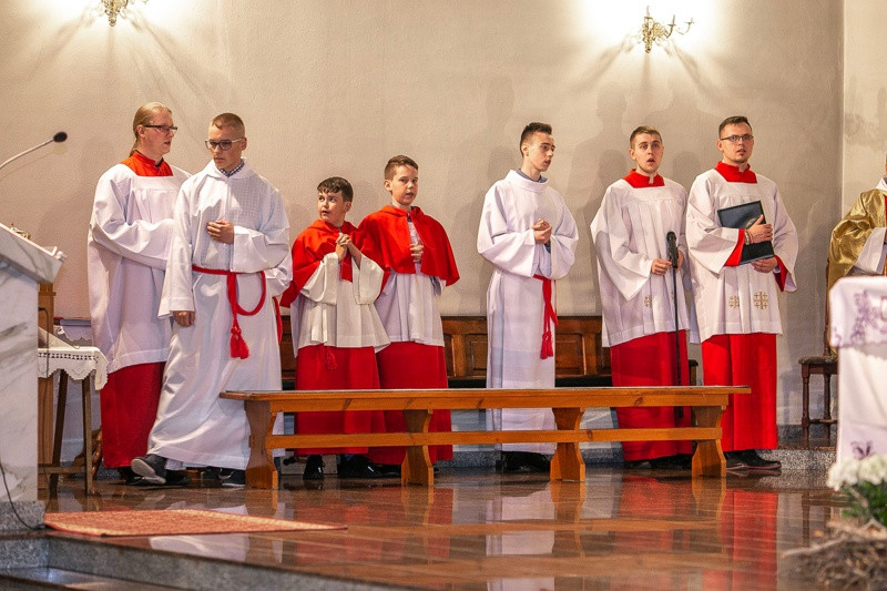 Msza Wieczerzy Pańskiej w parafii św. Kazimierza