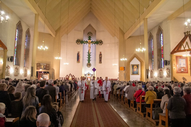 Msza Wieczerzy Pańskiej w parafii św. Kazimierza