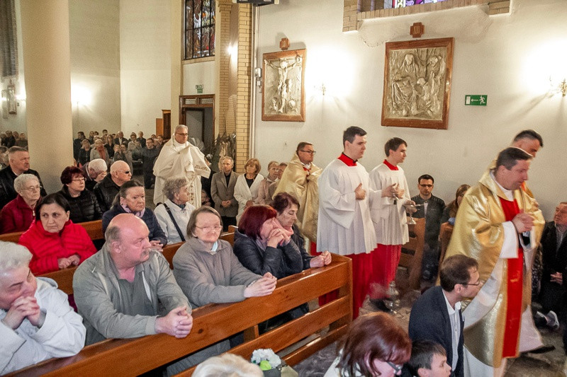 Msza Wieczerzy Pańskiej w parafii św. Kazimierza