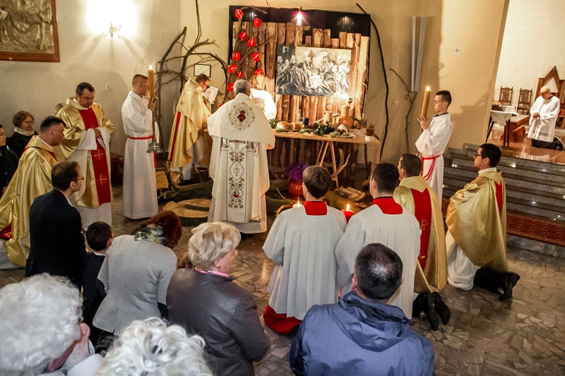 Msza Wieczerzy Pańskiej w parafii św. Kazimierza