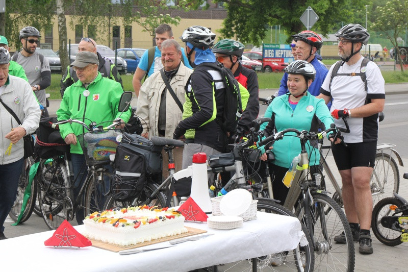 Rajd rowerowy i otwarcie nowego odcinka ścieżki rowerowej