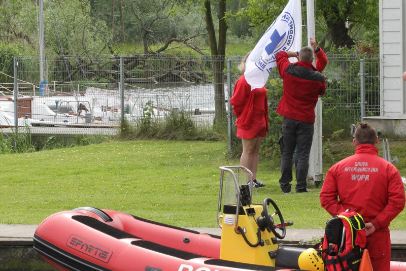 Ratownicy WOPR oficjalnie rozpoczęli sezon