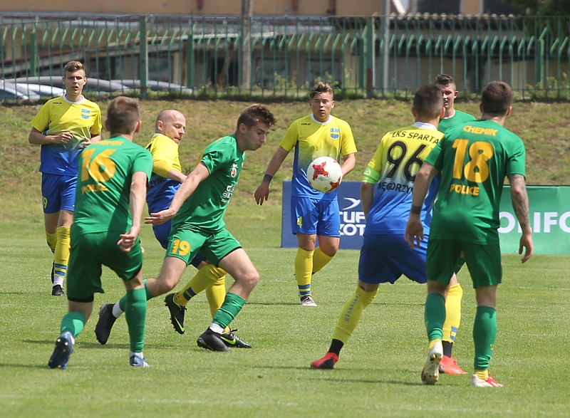 Chemik przegrywa ze Spartą Węgorzyno