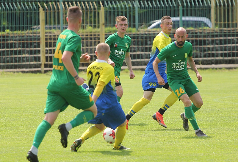 Chemik przegrywa ze Spartą Węgorzyno