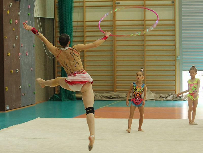 Gimnastyczki artystyczne zakończyły rok szkolny