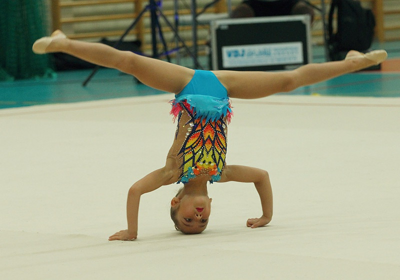 Gimnastyczki artystyczne zakończyły rok szkolny