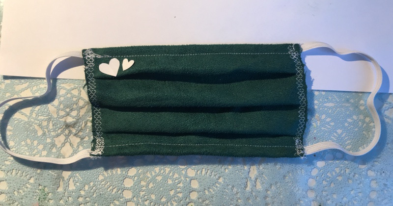 Maseczkowa moda - prace uczniów SP 8