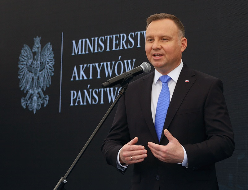 Prezydent Andrzej Duda w Policach [foto]