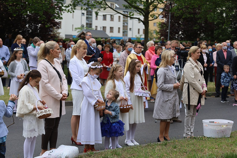 Boże Ciało – procesja w parafii pw. św. Kazimierza