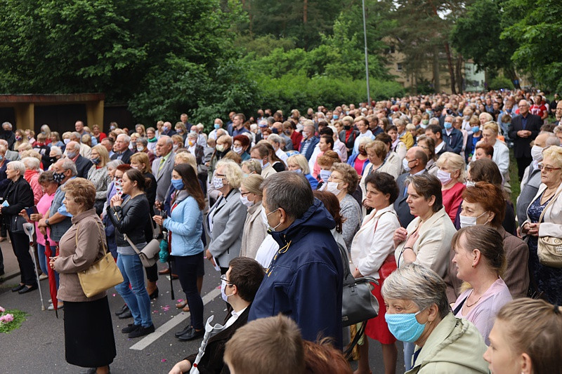 Boże Ciało – procesja w parafii pw. św. Kazimierza