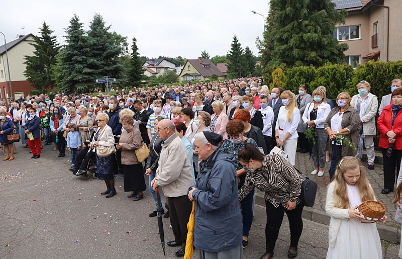 Boże Ciało – procesja w parafii pw. św. Kazimierza