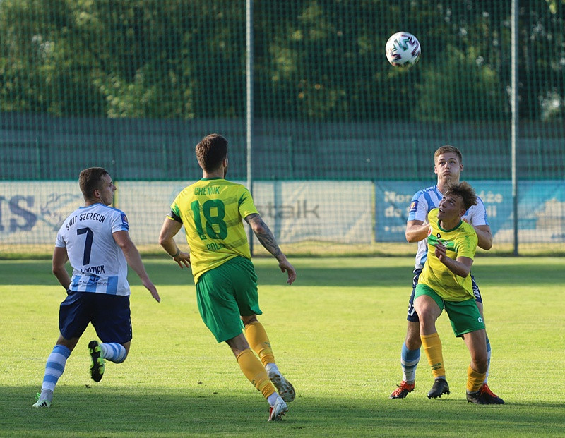 Chemik Police musiał uznać wyższość Świtu Skolwin