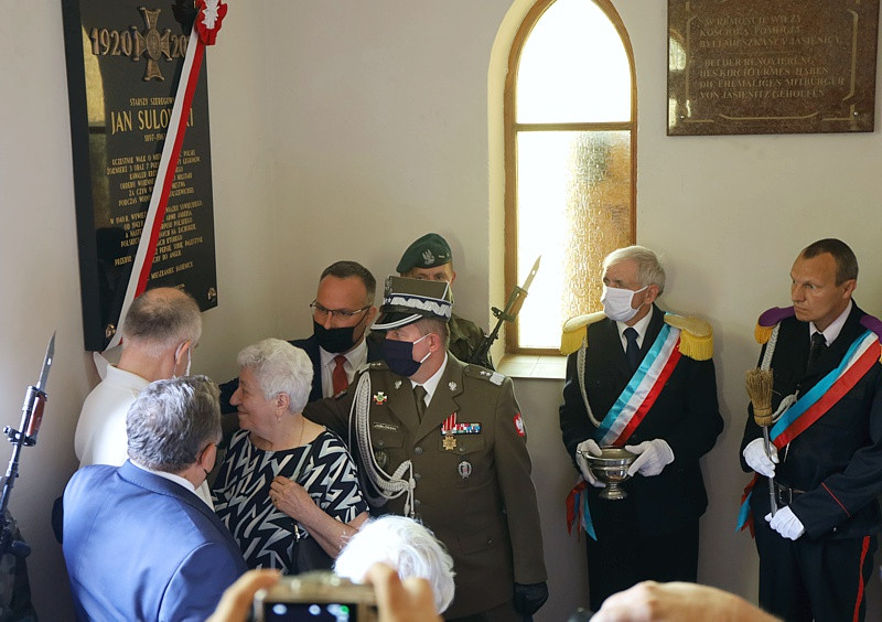 W Jasienicy uczczono pamięć Jana Sulowskiego uczestnika wojny polsko-bolszewickiej [foto]