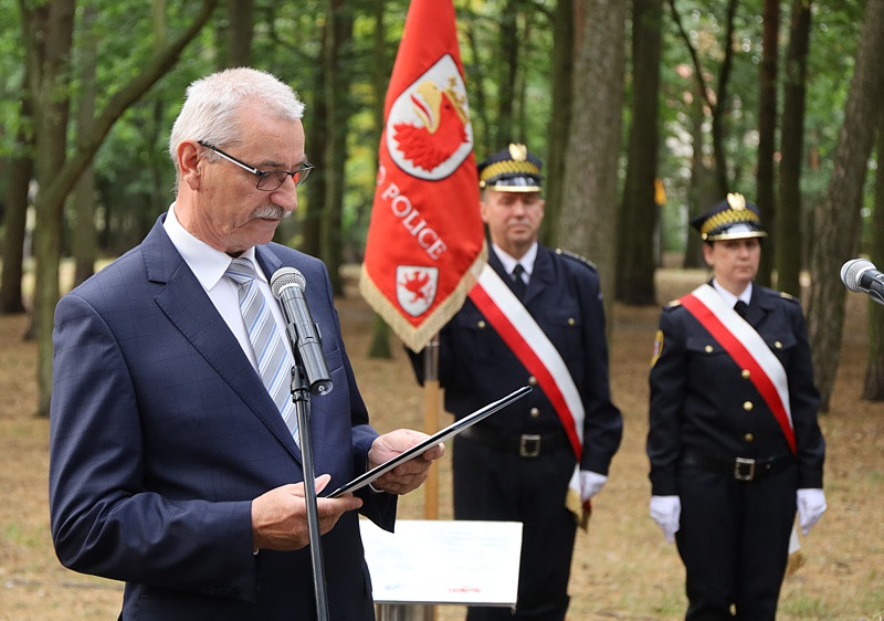 Głaz poświęcony bł. ks. J. Popiełuszce w Parku Solidarności [foto]