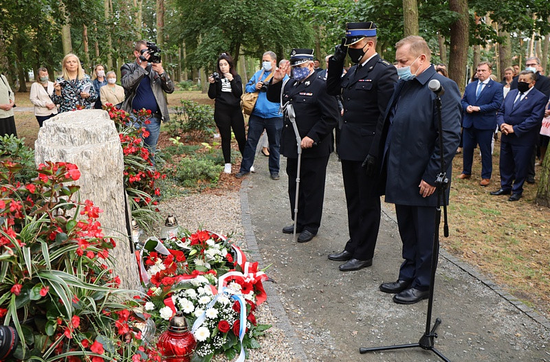 Głaz poświęcony bł. ks. J. Popiełuszce w Parku Solidarności [foto]