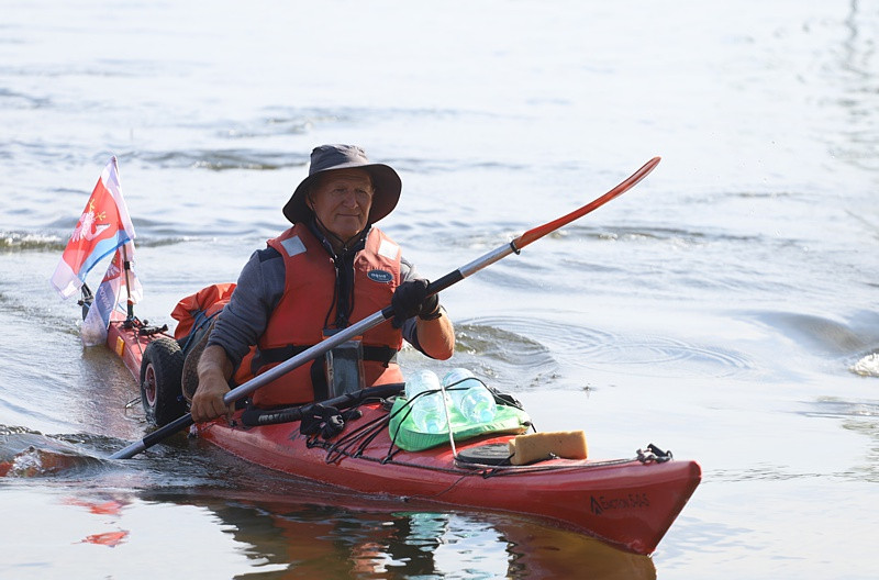 1400 km kajakiem aby zwrócić uwagę na problemy osób z niepełnosprawnością