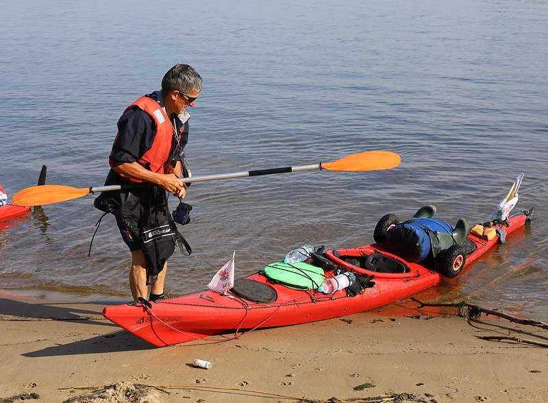 1400 km kajakiem aby zwrócić uwagę na problemy osób z niepełnosprawnością