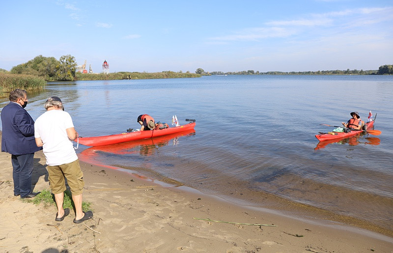 1400 km kajakiem aby zwrócić uwagę na problemy osób z niepełnosprawnością
