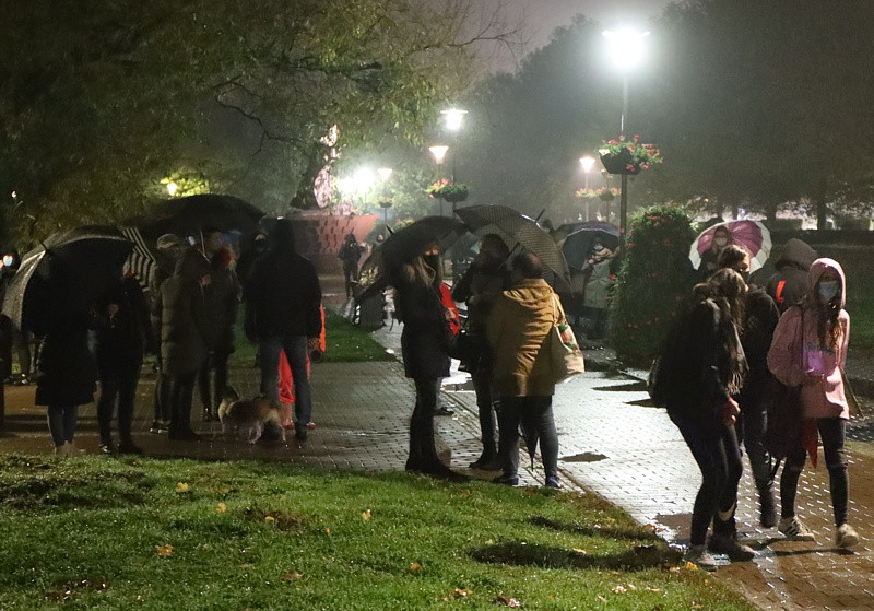 Kolejny protest przeszedł ulicami Polic