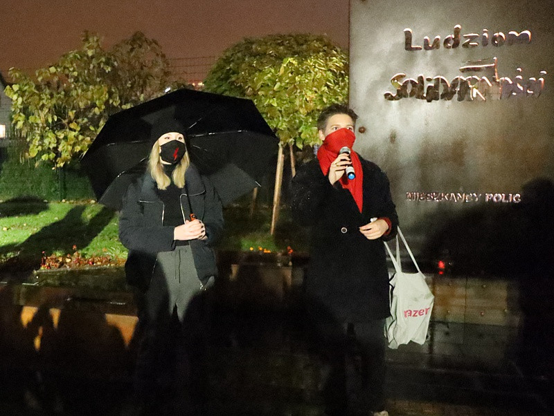 Kolejny protest przeszedł ulicami Polic