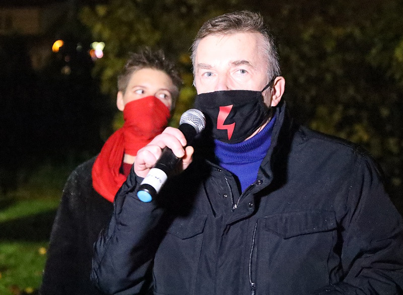 Kolejny protest przeszedł ulicami Polic