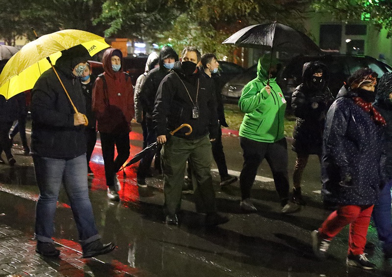 Kolejny protest przeszedł ulicami Polic